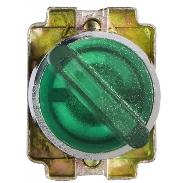 Перемикач Аско-Укрем XB2-BK2365 (0-I) з підсвічуванням зелений (A0140010012) - фото №2