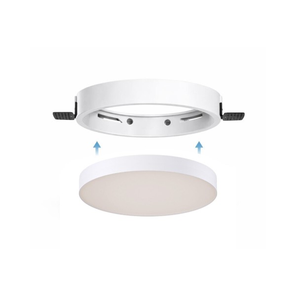 Потолочный светильник Kloodi KD-MONZA120 12W CCT WH LED 3000K/4000K/6000K 1200Lm IP44 белый - фото №3