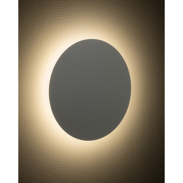 Бра, настенный светильник Nowodvorski 12662 Ring LED M 1x10W 3000K 130Lm IP20 серо-зеленый - фото №2