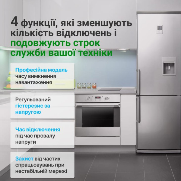 Реле напруги ZUBR MF2-40 red - фото №5