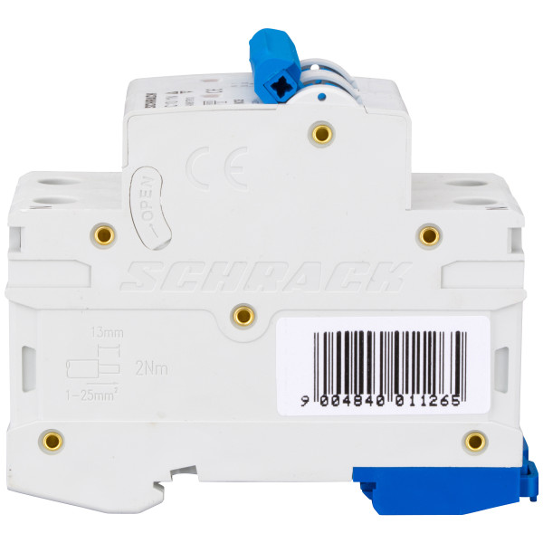 Автоматичний вимикач Schrack BM017206ME 10кА 6А 2P C ME - фото №3