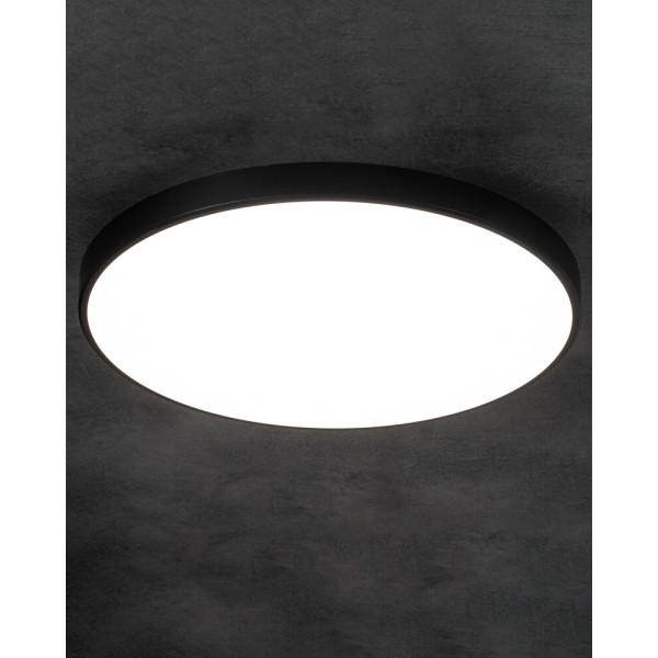 Потолочный светильник Kanlux 38610 S Plafon LED 1x20W 3000K-6500K 1920/2030/2060Lm IP20 черный - фото №1