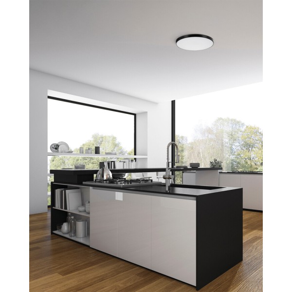 Потолочный светильник Kanlux 38610 S Plafon LED 1x20W 3000K-6500K 1920/2030/2060Lm IP20 черный - фото №4