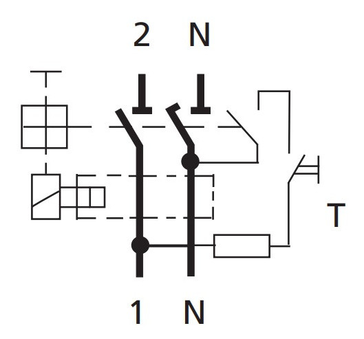 ПЗВ ETI 002062530 EFI-2 100/0.03 тип A (10kA) - фото №1
