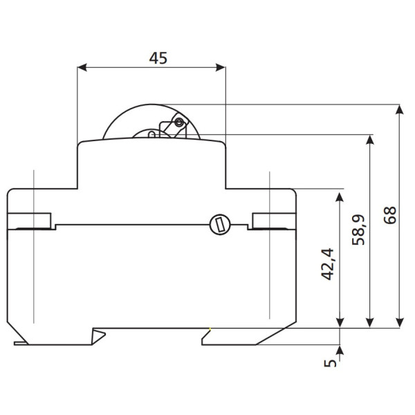 ПЗВ ETI 002062530 EFI-2 100/0.03 тип A (10kA) - фото №3