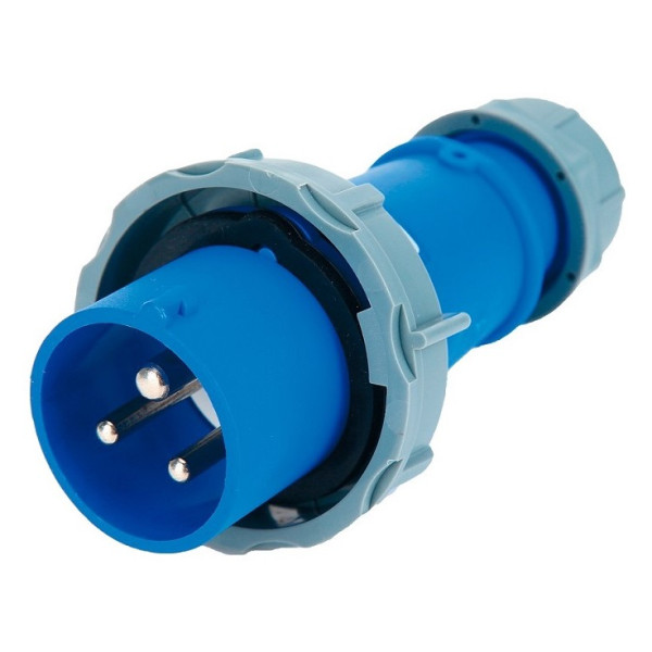 Силовая вилка TNSy 0132 PRO 2Р+PЕ 16А 220В IP67 (TNSy5502040)