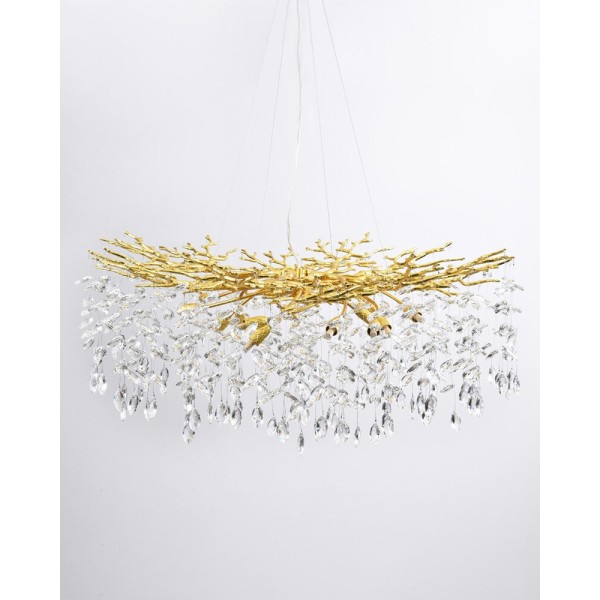 Люстра Zuma Line 5905316667211 Cindy G9 14x3.5W IP20 золотая - фото №1