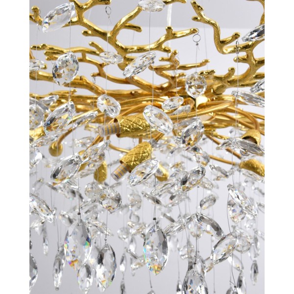 Люстра Zuma Line 5905316667211 Cindy G9 14x3.5W IP20 золотая - фото №4