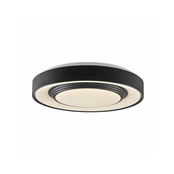 Люстра с пультом светодиодная, потолочный светильник Goldlux 326706 Zygmunt 50 Led 1x72W 3000K-6000K 8000Lm IP44 Bk - фото №3