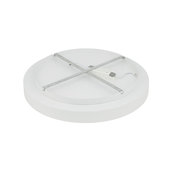 Потолочный светильник Nowodvorski 11202 Nikki Round LED 1x60W 3000K 5400Lm IP20 белый - фото №3