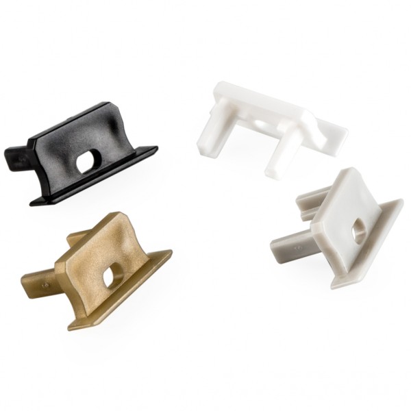 Заглушка Lumines для типа B с отверстием серый - фото №1