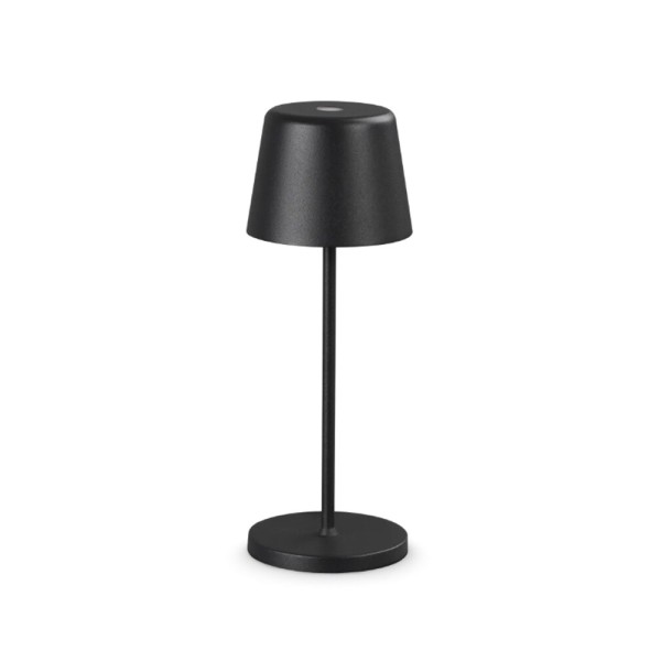 Вулична настільна лампа Ideal Lux 346908 Cute Tl Led 1x2.5W 2200K-2700K 190Lm IP65 Чорна