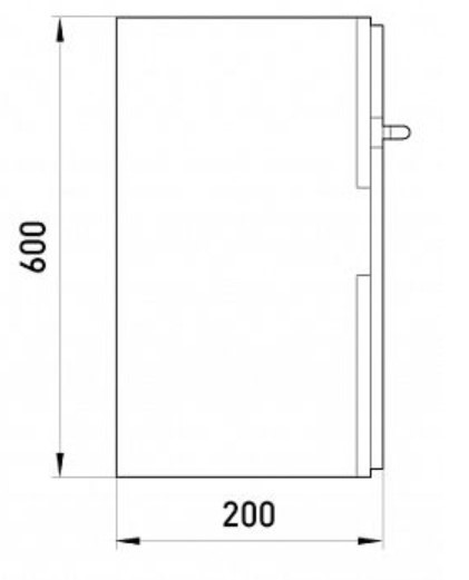 Бокс ударопрочный Enext e.plbox.400.600.200.blank - фото №3