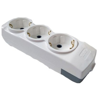 Тройная колодка Sokol с заземлением (7.5.2.157196)