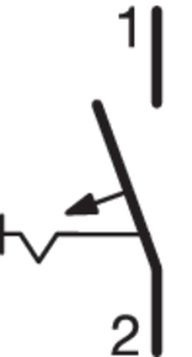 Автоматический выключатель Hager NDN140 1P 10кА D-40A 1M - фото №1