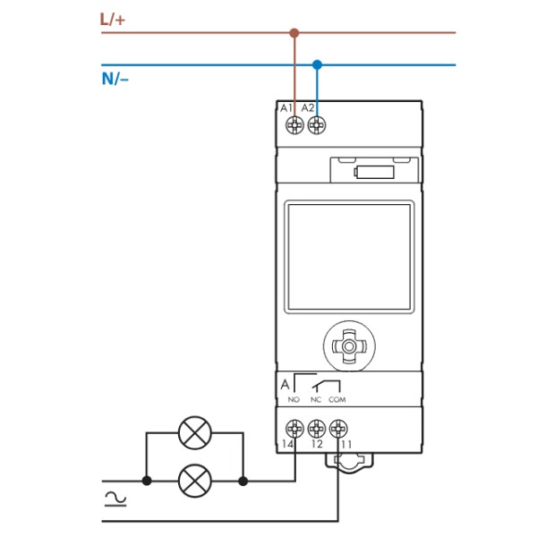 Тижневий таймер Finder 1CO 110-230В AC/DC (126182300000) - фото №1
