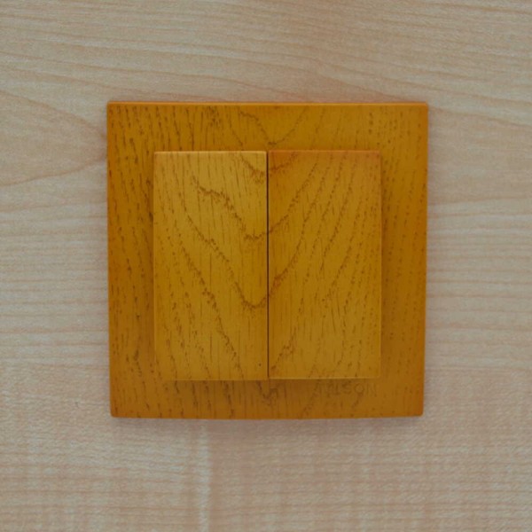 Выключатель Nilson Touran дуб 2кл ( 24251003 ) - фото №6