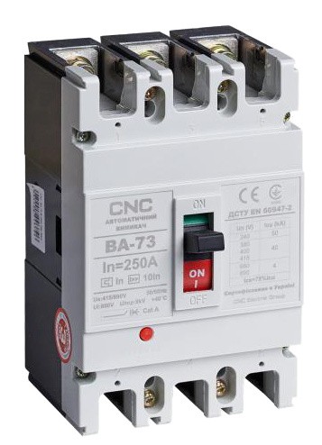 Автоматичний вимикач CNC ВА-73 125А 3Р 380В 40кА (Б00027623)
