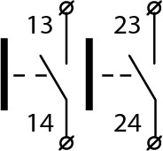 Двомісний пост Аско-Укрем XAL-D222 «Вгору-Вниз» (A0140020063) - фото №5