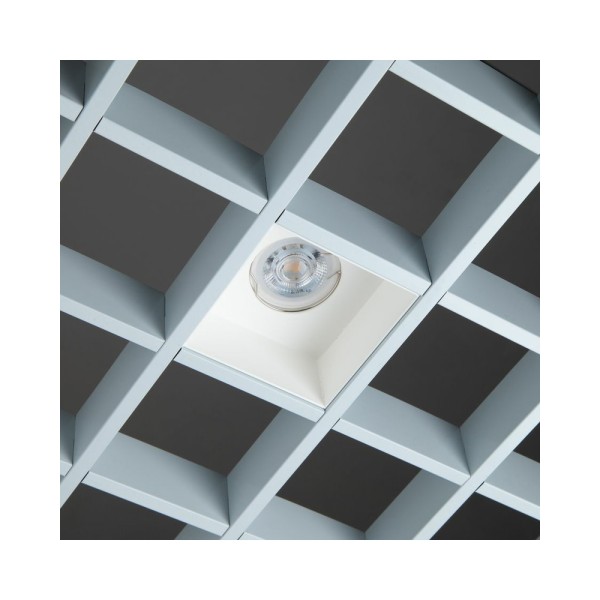 Точечный светильник для потолка Грильято Imperium Light 721110.01.01 Griliato GU10/GU5.3 1x50W IP20 Белый - фото №1