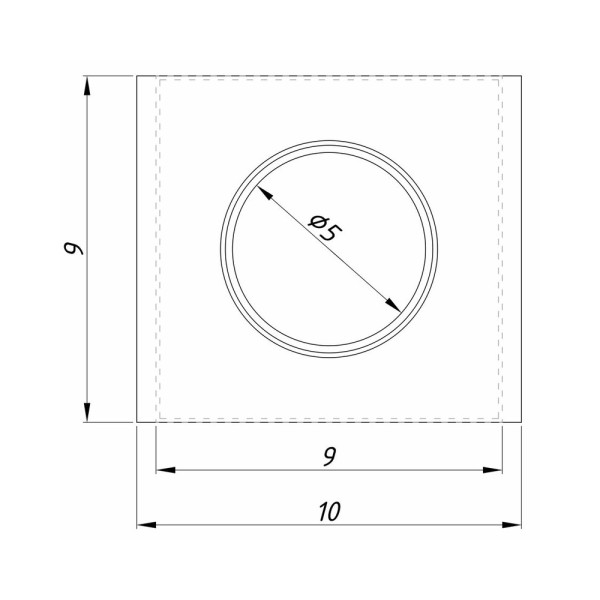 Точечный светильник для потолка Грильято Imperium Light 721110.01.01 Griliato GU10/GU5.3 1x50W IP20 Белый - фото №3