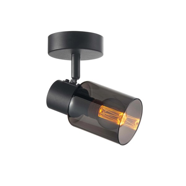 Світильник поворотний, спот Goldlux 331519 Rebecca E14 1x8W IP20 чорний - фото №2