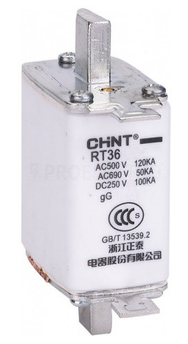 Запобіжник Chint RT36-00 gG 160A (521518)