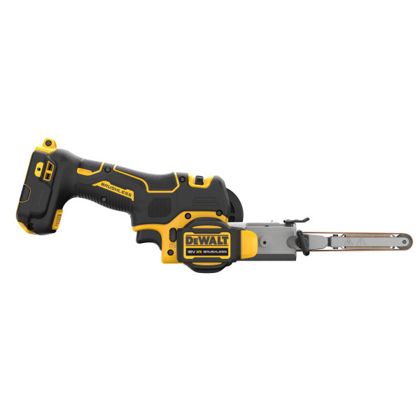 Ленточный бесщеточный напильник DeWALT DCM200N XR Li-Ion 18В размер ленты 13х457мм без аккумулятора - фото №1