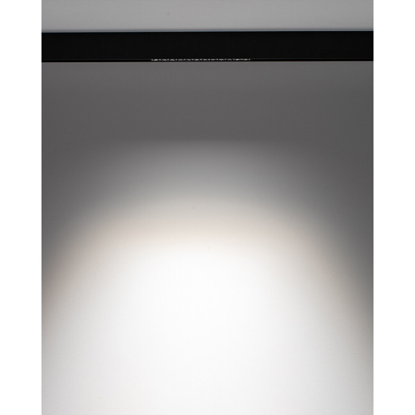 Магнітний трековий світильник Nowodvorski 10644 LVM Focus Out LED 1x9W 4000K 880Lm IP20 чорний - фото №3