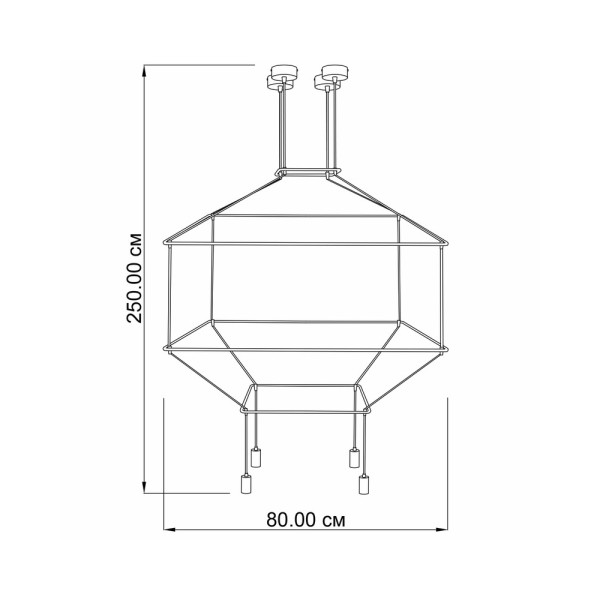 Люстра Imperium Light 113480.05.05 Peking - фото №1