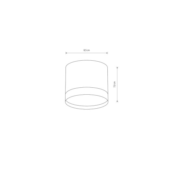 Точечный светильник Nowodvorski 10477 Silba GX53 1x12W IP20 Черный - фото №3