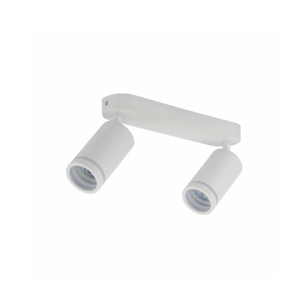 Світильник поворотний, спот TK Lighting 6913 Jet GU10 2x10W IP20 Білий - фото №3
