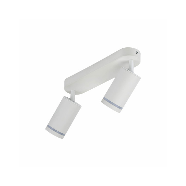 Світильник поворотний, спот TK Lighting 6913 Jet GU10 2x10W IP20 Білий - фото №4