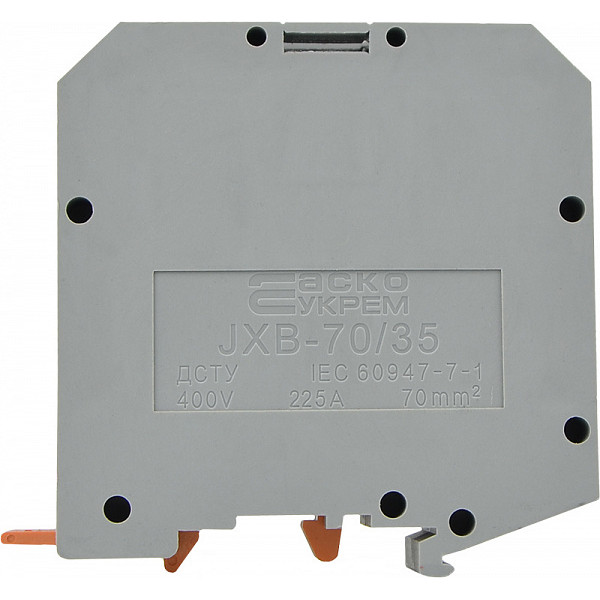 Клеммник Аско-Укрем JXB 70/35 серый (A0130010007) - фото №1