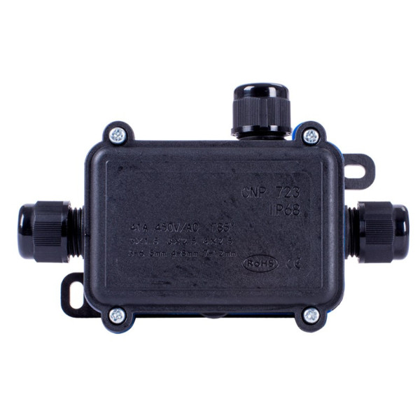 Распределительная коробка E.Next e.wdb.cnp723.3t с клеммником 133х81х42 мм IP68 (s071001) - фото №1