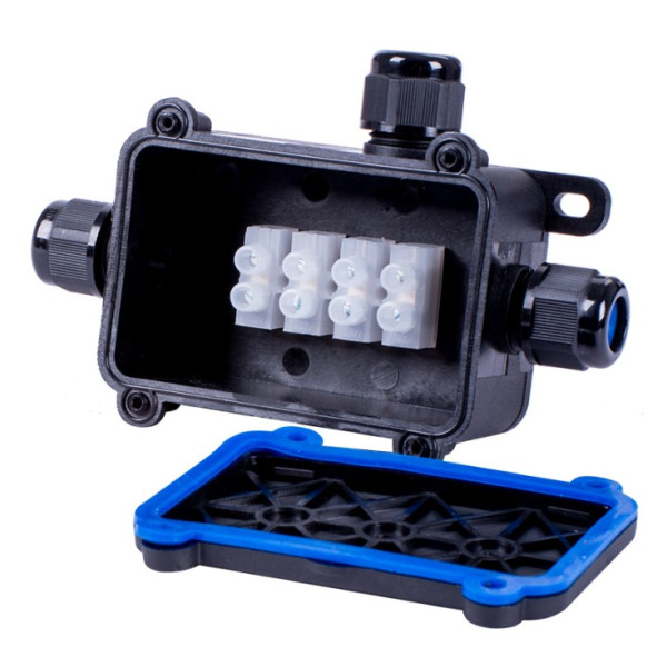 Распределительная коробка E.Next e.wdb.cnp723.3t с клеммником 133х81х42 мм IP68 (s071001) - фото №5