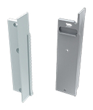 Заглушка Lumines для типа FLARO с отверстием правая серебро