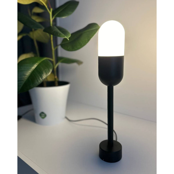 Вуличний світильник Goldlux 3314154 Horten E27 1x10W IP44 GR - фото №1