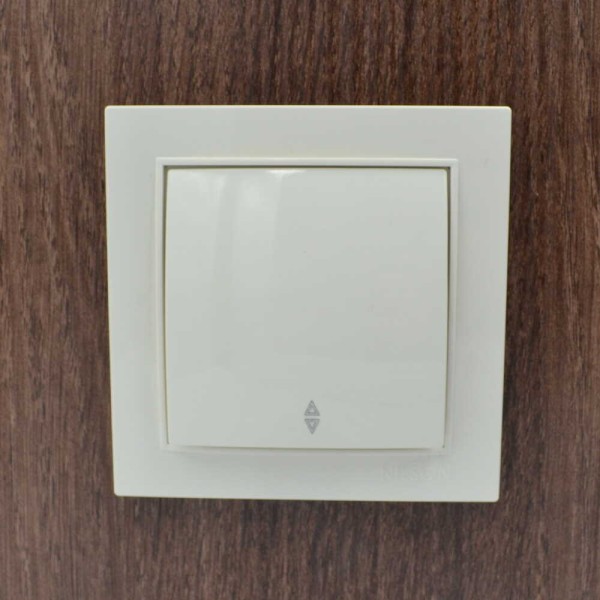 Вимикач Nilson Thor бкремовий 1кл прохідний ( 27121007 ) - фото №4