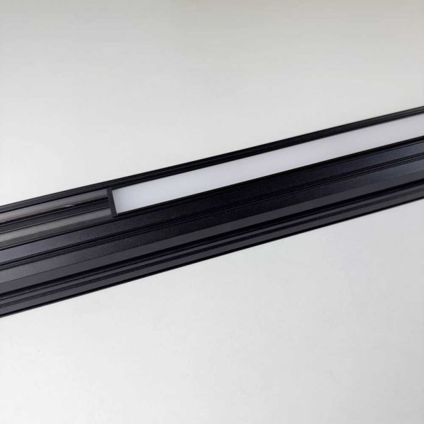 Магнітний трековий світильник UST-L 10W 4000K 48V IP20 чорний Violux ( 320103 ) - фото №4