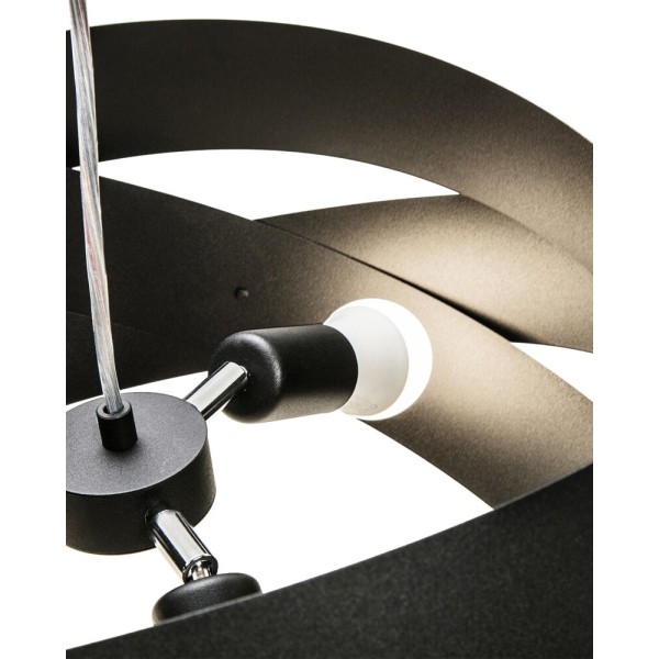 Підвісний світильник, люстра Zuma Line 5905616070469 Tornado E27 3x40W IP20 чорний - фото №3