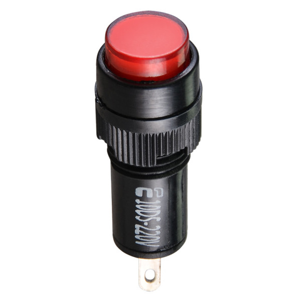 Сигнальна арматура Аско-Укрем AD22E-10DS 220В АС червона (A0140030181) - фото №1