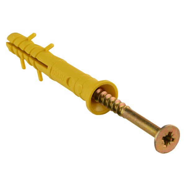 Дюбель быстрого монтажа Аско-Укрем 8х60 потай (100 шт)