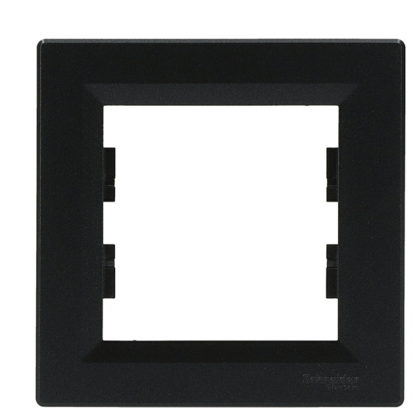 Рамка одинарная антрацит Asfora, EPH5800171