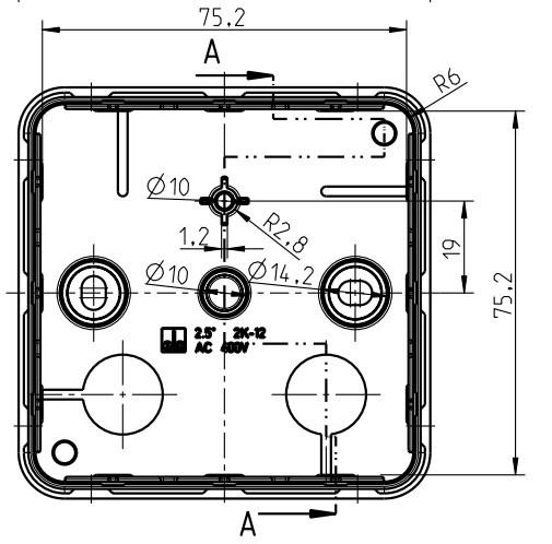 Зовнішня сполучна коробка Spelsberg 2K-12-L (sp34491201) IP55 - фото №5