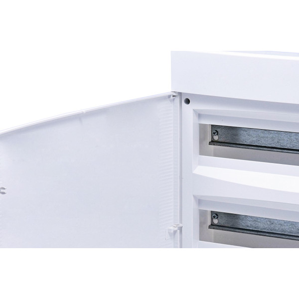 Встраиваемый щиток ETI 001101048 ECM 3x18PO 54 М с белой дверцей - фото №1