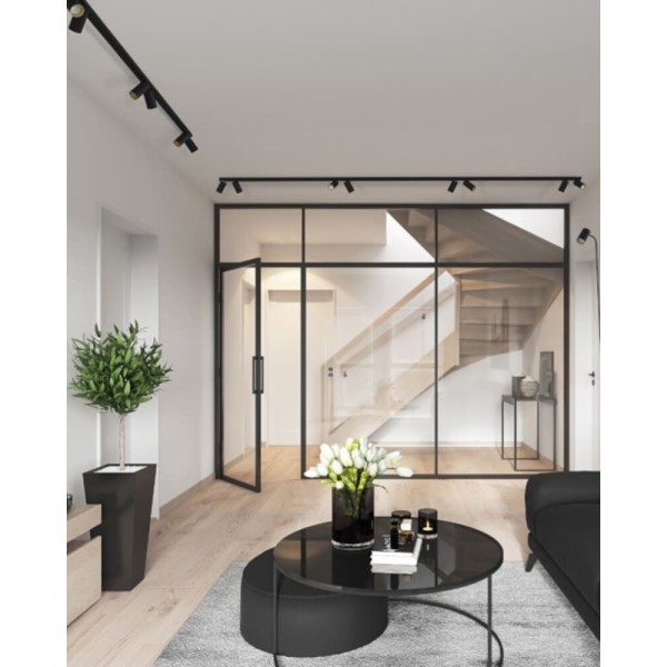 Светильник поворотный, спот Nowodvorski 7698 Mono VIII GU10 8x10W IP20 черный - фото №1