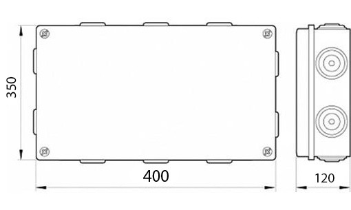 Коробка розподільна E.Next e.db.pro.400.350.120 (p016011) - фото №1