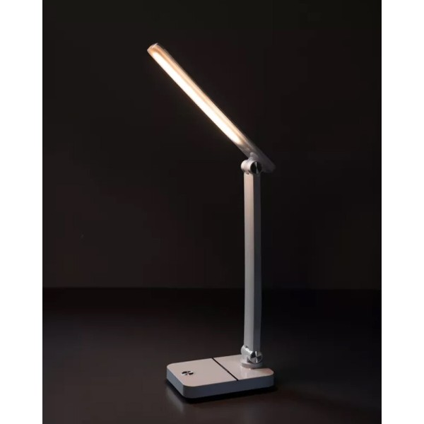 Настольная лампа Zuma Line 5905316672963 1949-WH LED 1x8W 3000K–6000K 289Lm IP20 белая - фото №1