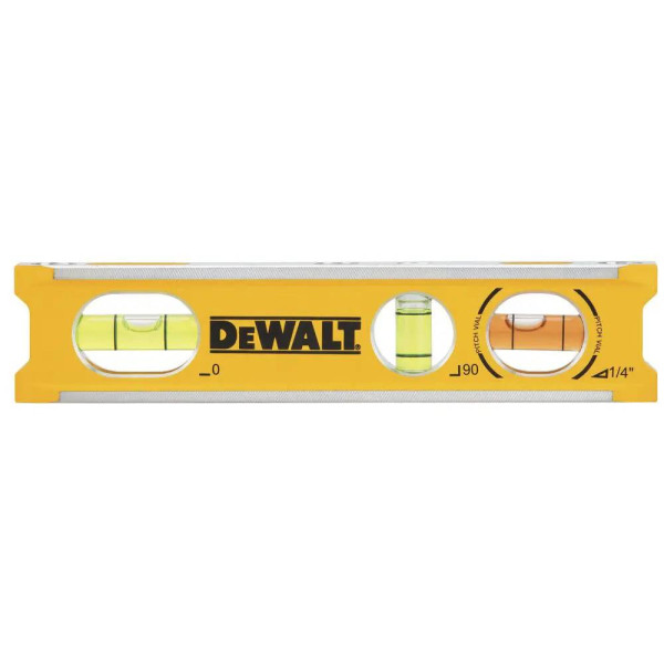 Рівень DeWALT DWHT42525-0 BILLET TORPEDO 3 капсули 165мм